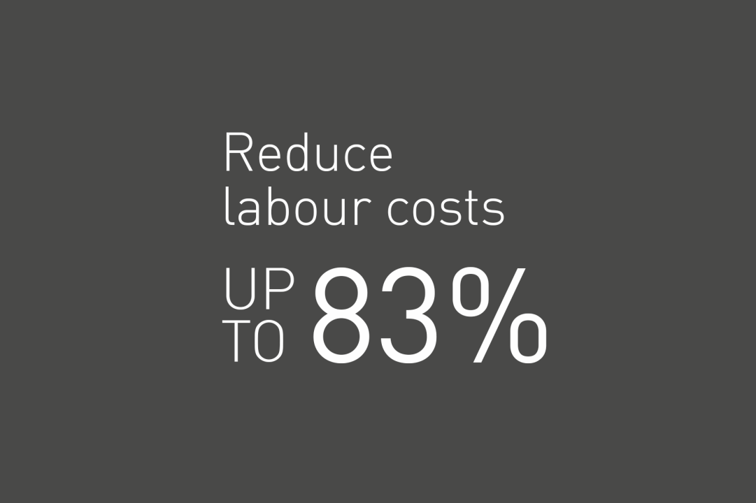 Reducción de los costes laborales con la solución de limpieza de congeladores en espiral Reducción de los costes laborales con la solución de limpieza de congeladores en espiral